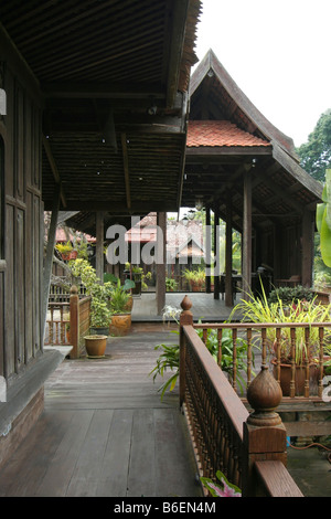 Traditional Malay house in Terengganu, Malaysia. Stock Photo