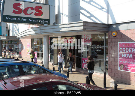 SCS, Castle Vale Retail Park, Birmingham Stock Photo