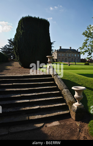 Melbourne Hall and gardens, Derbyshire, England, UK Stock Photo