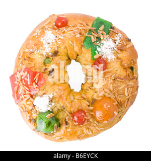 Typical Portuguese Fruit Cake Bolo Rainha on White Dish Stock Image - Image  of orange, pastry: 239962091