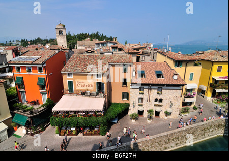 Sirmione, Lago di Garda or Lake Garda, Lombardy, Italy, Europe Stock Photo