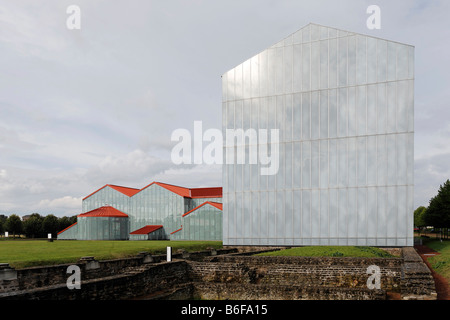 New Roman museum, Xanten archaeological park, APX, Lower Rhine region, North Rhine-Westphalia, Germany, Europe Stock Photo