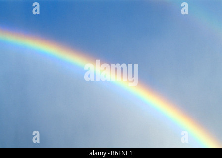 Rainbow in the sky Stock Photo