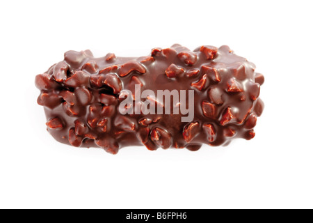 Schokoladenprinte, a chocolate and nut covered biscuit Stock Photo