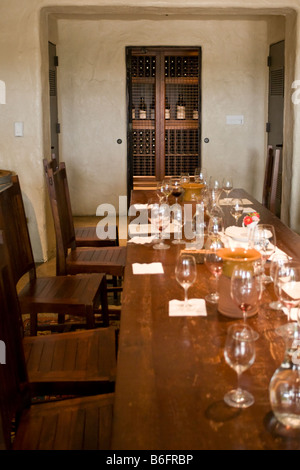 Wine tasting room at the Robert Mondavi Winery Stock Photo