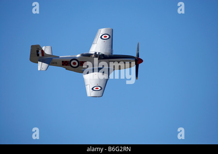 P 51 Mustang American Fighter Plane Stock Photo