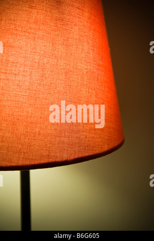 Close-up of red lamp. Stock Photo