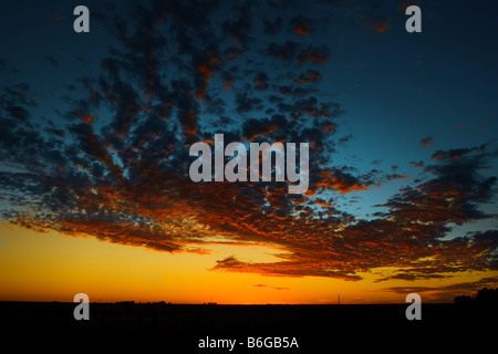 Sunshine atardecer Stock Photo