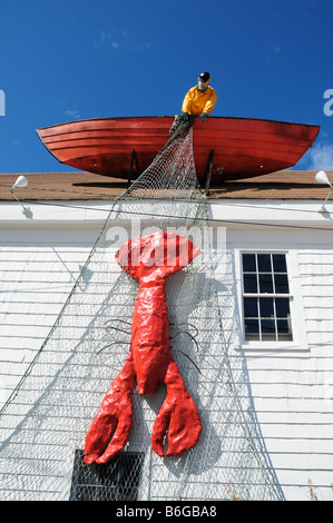 Mac's Shack seafood restaurant, Wellfleet, Cape Cod, USA Stock Photo