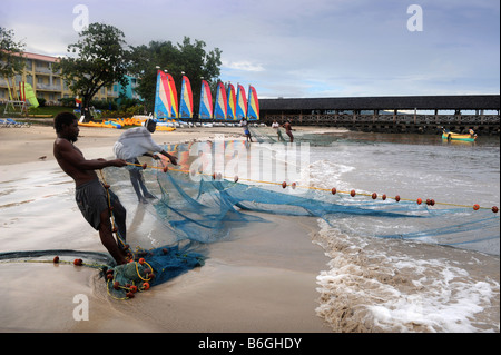 THE BEACH AT MORGAN BAY ST LUCIA Stock Photo - Alamy