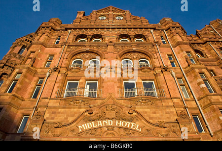 Midland Hotel, Manchester, UK. Stock Photo