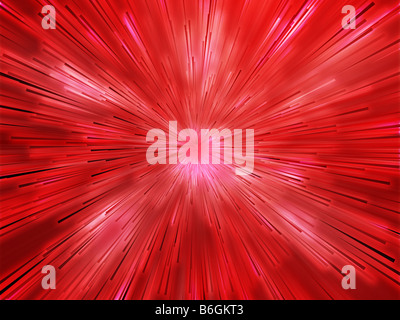 Central bursting explosion of dynamic lines of light Stock Photo - Alamy