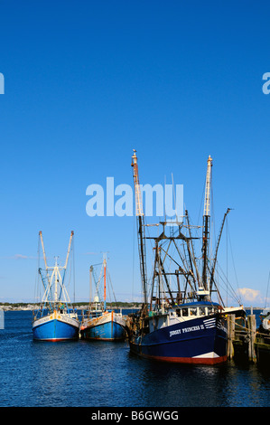Fishing boats in the harbour, Provincetown, Cape Cod, USA Stock Photo