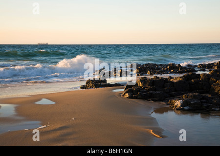 Evening on Lighthouse Beach Bunbury Western Australia WA Stock Photo