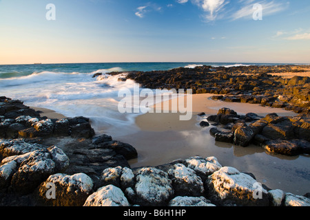 Evening on Lighthouse Beach Bunbury Western Australia WA Stock Photo