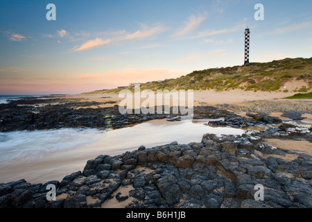 Evening on Lighthouse Beach Bunbury Western Australia WA Stock Photo