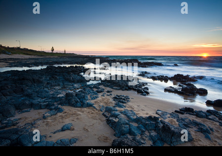 Evening on Lighthouse Beach Bunbury Western Australia WA Stock Photo