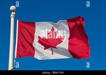 Canadian Flag Stock Photo