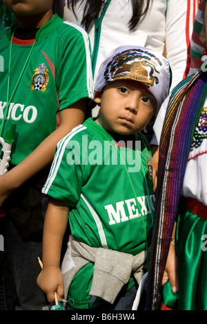 Mexican Day Parade on Madison Avenue in New York City in 2008 Stock Photo