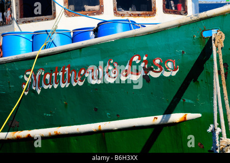 Fishing trawler, Provincetown, Cape Cod, USA Stock Photo