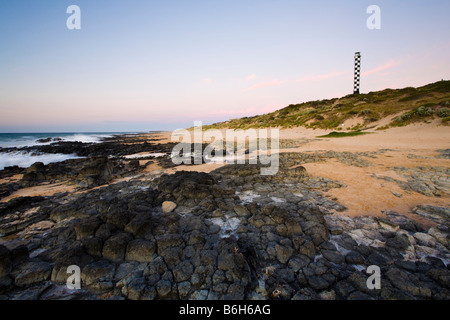 Evening on Lighthouse Beach Bunbury Western Australia WA Stock Photo