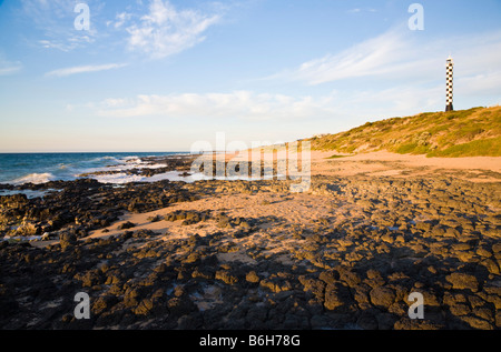 Evening on Lighthouse Beach Bunbury Western Australia WA Stock Photo