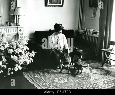 FRANCOISE SAGAN  French novelist in 1954 Stock Photo