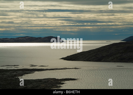 Hebron settlement, Labrador, Canada Stock Photo