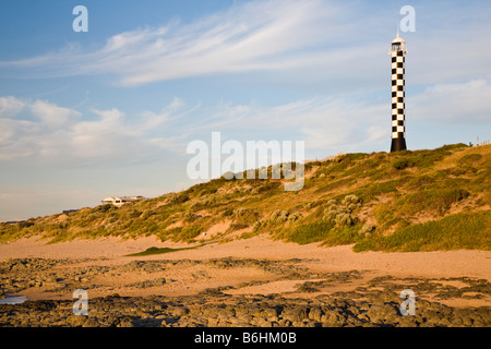 Evening on Lighthouse Beach Bunbury Western Australia WA Stock Photo