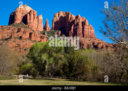 Oak Creek Canyon Red Rock State Park Sedona, Arizona, USA Stock Photo