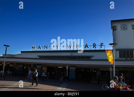 Manly Wharf Manly New South Wales Australia Stock Photo