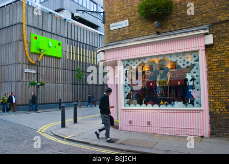 Fashion shop in Marshall Street in Soho in London England UK Stock Photo