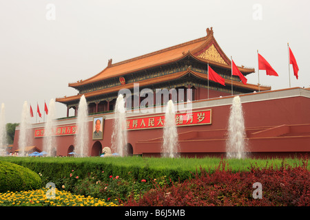Tiananmen, the Gate of Heavenly Peace, Beijing Stock Photo