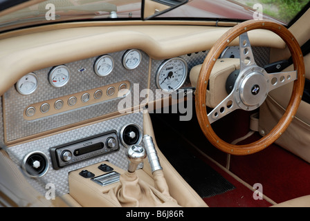 Cabriolet Marcos Martina Old car in France Stock Photo