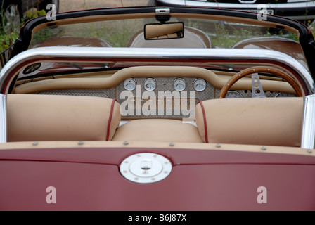 Cabriolet Marcos Martina Old car in France Stock Photo