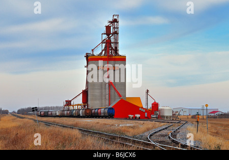 Grain elevator 0827 Stock Photo