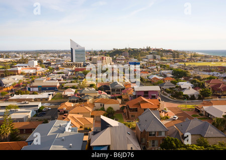 The view from the top of Marlston Hill Lookout Bunbury Western Australia WA Stock Photo