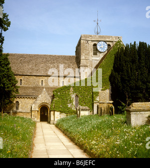 UK England Oxfordshire Faringdon All Saints Church tower Stock Photo