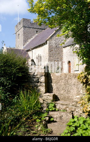 st donats church welsh st donats vale of glamorgan s wales Stock Photo