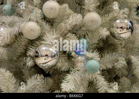 Christmas decorations in a shopping mall, Brisbane, Queensland, Australia Stock Photo
