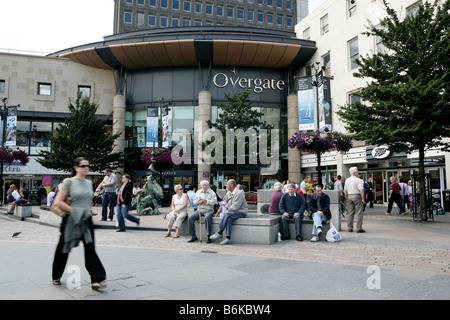 City of Dundee, Scotland. The High Street entrance to the Overgate Shopping Centre in Dundee city centre. Stock Photo
