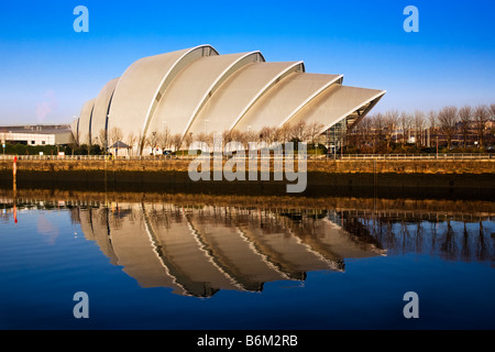 The Clyde Auditorium locally known as the Armadillo, Glasgow, Scotland. Stock Photo