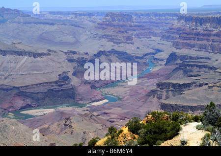 Grand Canyon Overlook Stock Photo