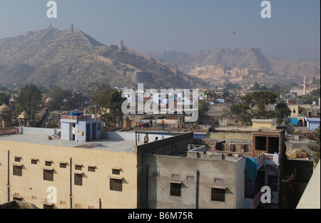 Jaipur a capital of Radjastan India Stock Photo