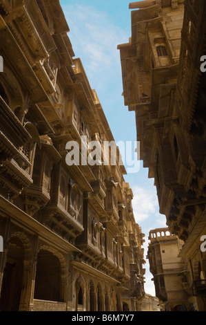 Patwon Patwa ki Haveli Palace Jaisalmer Stock Photo