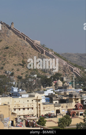 Jaipur a capital of Radjastan India Stock Photo