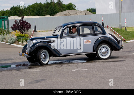 Auto Union, Wanderer W24 - 1938, road test competition Stock Photo