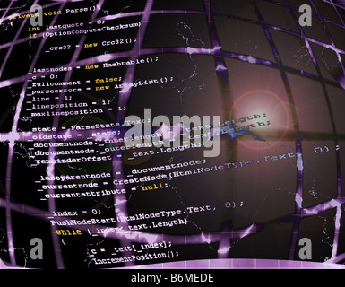 Programming Code Source Background Texture Illustration Design Black ...