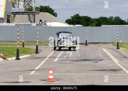 Auto Union, Wanderer W24 - 1938, road test competition Stock Photo