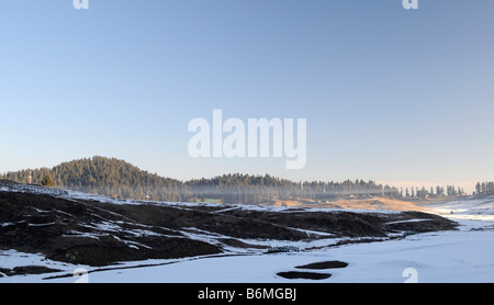 Gulmarg famous Indian ski resort Jammu and Kashmir India Stock Photo